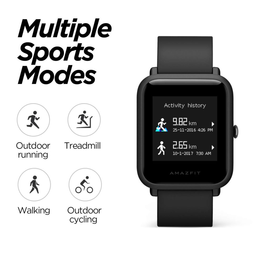 amazfit bip lite black