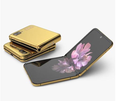 Buy Samsung Galaxy Z Flip Sm F700f Ds 8gb 256gb Mirror Gold Factory Unlocked Global Online Lowest Price In Uk